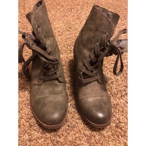 Roxy Olive Booties